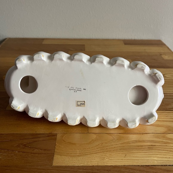 Vintage Fitz & Floyd Cracker Tray - 16 Ducklings - Picture 6 of 7